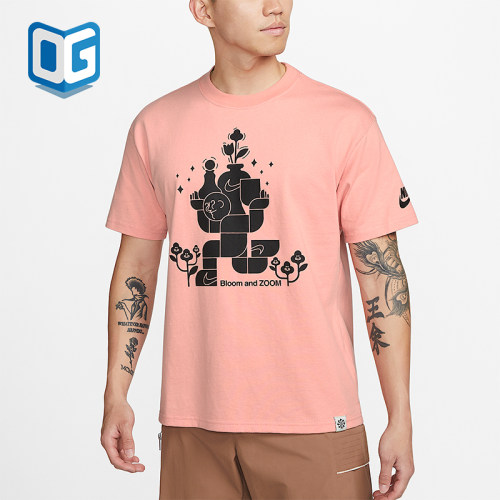 Nike/耐克正品男士图案印花圆领套头休闲短袖T恤DQ1011-824
