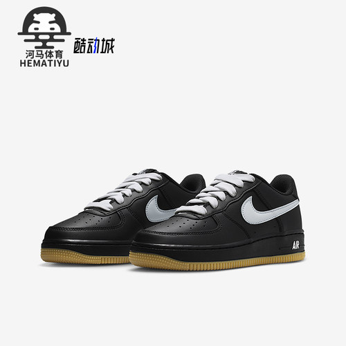 Nike/耐克正品Air Force 1 GS女子大童经典运动板鞋HQ1911-001
