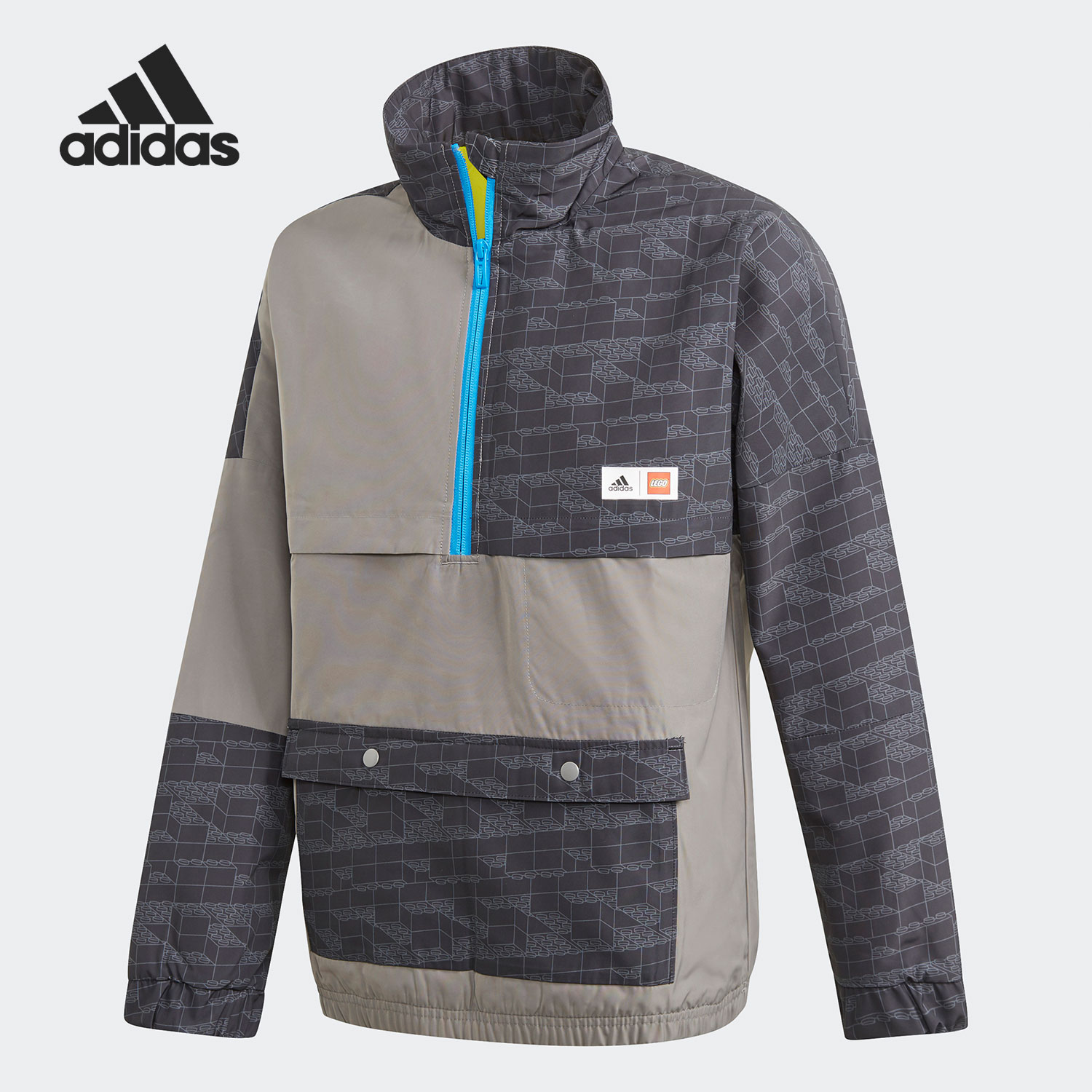 Adidas/阿迪达斯正品当季新款大童舒适休闲运动梭织夹克 GN6771