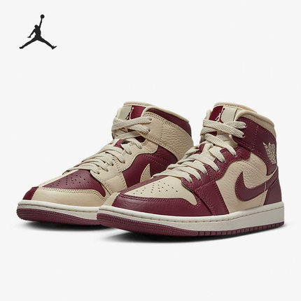 Nike/耐克官方正品Air Jordan 1 Mid SE女子运动板鞋DR0501-200