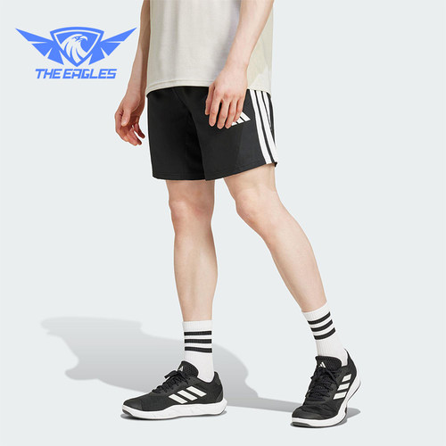 Adidas/阿迪达斯正品TR-ES STRE LS男士经典运动透气短裤JC7718