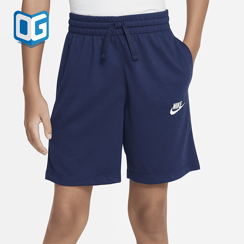 耐克大童男孩运动针织短裤