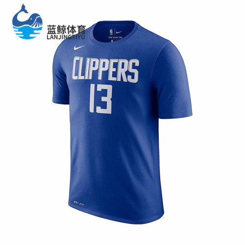 Nike/耐克正品男士运动休闲字母数字圆领短袖T恤BQ1537-405