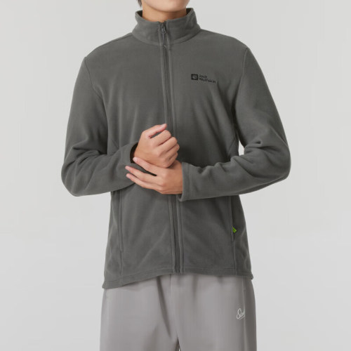 Jack wolfskin/狼爪正品新款男士休闲摇粒绒夹克5032751-6945