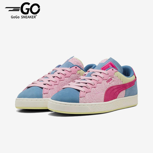 Puma/彪马正品2024冬季男女同款时尚拼接轻质休闲板鞋399428-01