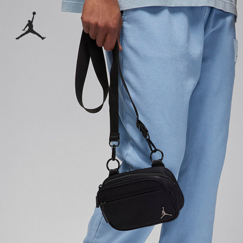 Nike/耐克正品JORDAN男女运动休闲简约便携斜挎包HF7291-010
