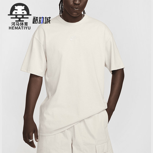 Nike/耐克正品夏季男士运动刺绣圆领宽松休闲短袖T恤DO7392-104