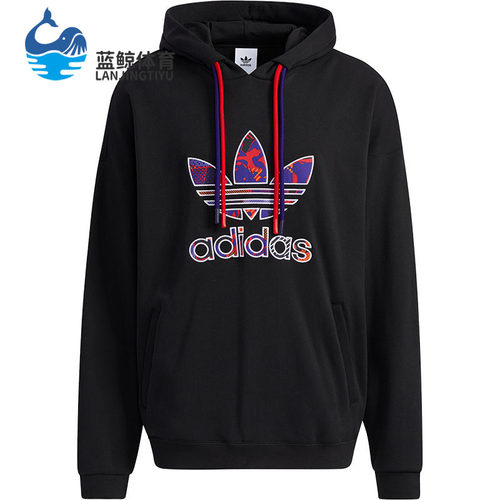 阿迪达斯男子运动套头卫衣