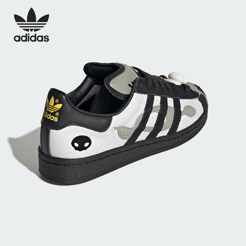 Adidas/阿迪达斯正品三叶草男女贝壳头低帮时尚板鞋JQ8778