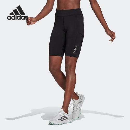Adidas/阿迪达斯正品春夏新款网球女子紧身运动短裤 GH7220