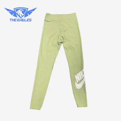 Nike/耐克正品Sportswear新款女经典浅绿白色瑜伽长裤CZ8529-386