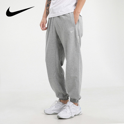 Nike/耐克正品男子宽松透气收口针织篮球运动长裤 CK6366-063