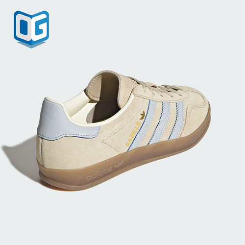 Adidas/阿迪达斯正品三叶草女士日常低帮系带耐磨休闲板鞋JR2432