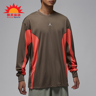 耐克正品 T恤IF1886 春秋JORDAN男士 印花球衣长袖 040 透气时尚 Nike