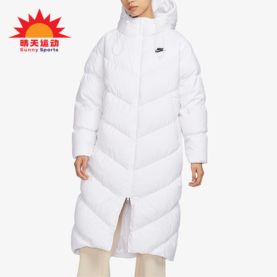 耐克正品女子宽松运动羽绒服