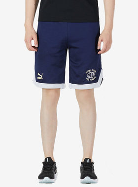 Puma/彪马正品夏季透气撞色拼接男子休闲运动短裤536923-06