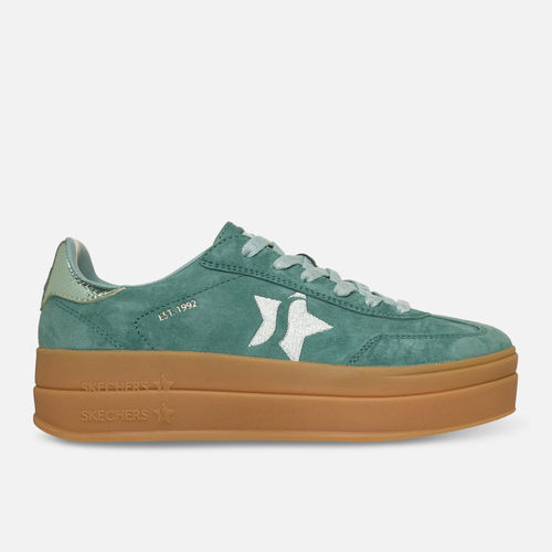 Skechers斯凯奇正品Academy HI女款运动休闲舒适板鞋185430-GRN