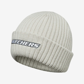 男女运动休闲舒适保暖防风针织帽 新款 Skechers 斯凯奇正品