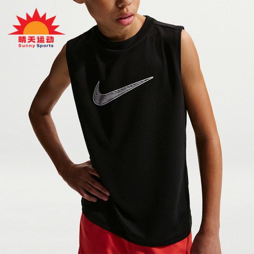 Nike/耐克正品MultiDri-FIT无袖上衣新款经典无袖T恤IF2758-010