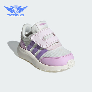 阿迪达斯正品 婴童休闲魔术贴运动鞋 RUN ID1155 70S Adidas