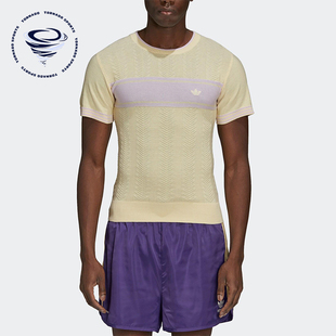 Adidas/阿迪达斯正品WALES BONNER男女吸湿排汗短袖T恤GU0751