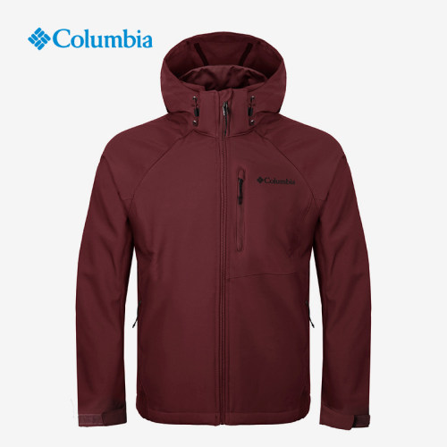 Columbia哥伦比亚正品男子户外休闲保暖透气舒适软壳衣夹克WE3241