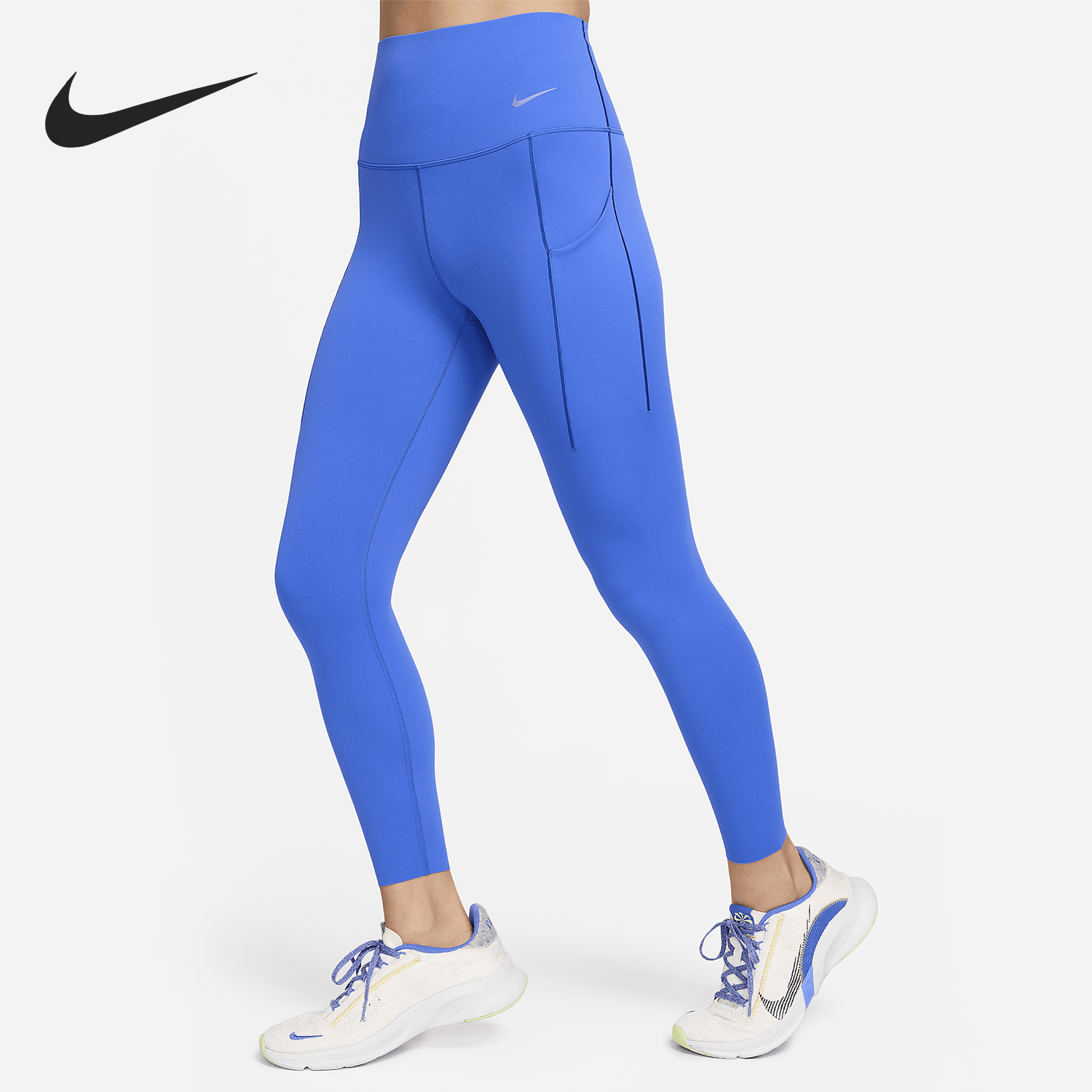 Nike/耐克官方正品春季女士弹力透气运动训练紧身长裤DQ5898-405