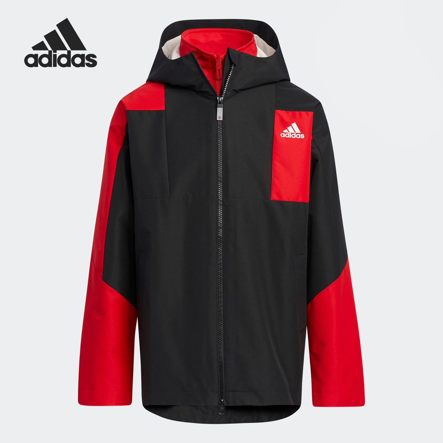 儿童休闲运动冲锋衣阿迪达斯正品