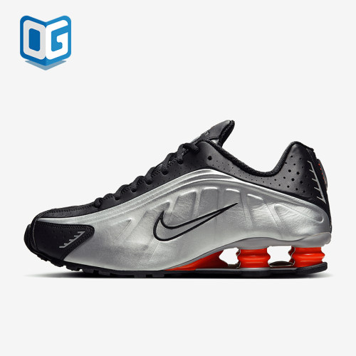 Nike/耐克正品Shox R4男士跑步训练缓震气柱系带运动鞋HQ1988-002