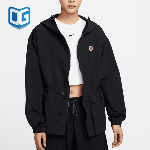 Nike/耐克正品TREND WVN JKT女士简约连帽夹克外套HV8727-010
