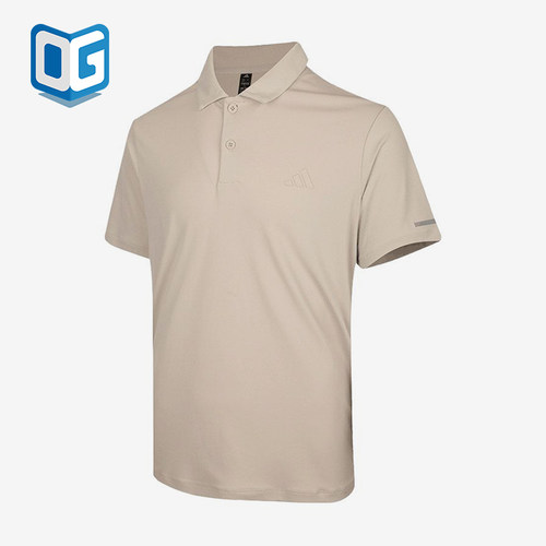 Adidas/阿迪达斯正品纯色Polo衫新款男简约经典短袖Polo衫KX2744