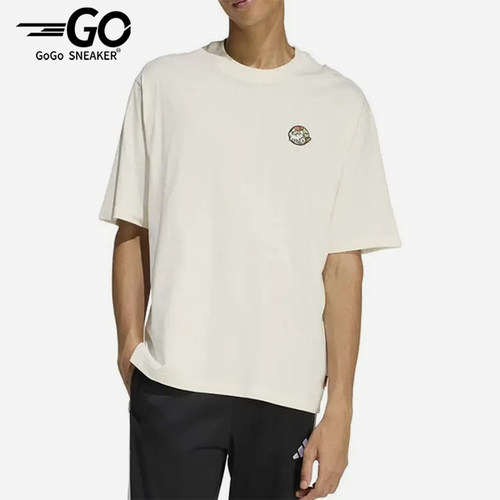 Adidas/阿迪达斯正品圆领短袖T恤新款男女经典休闲短袖T恤JZ5063