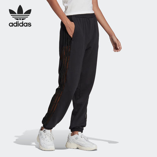Adidas/阿迪达斯正品三叶草女子居家休闲束脚运动裤HC4573