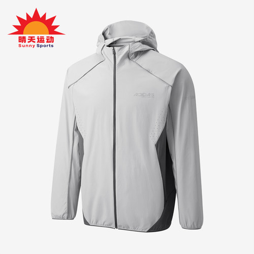 Adidas/阿迪达斯正品DRYWV连帽拉链长袖夹克经典男夹克外套KQ5301