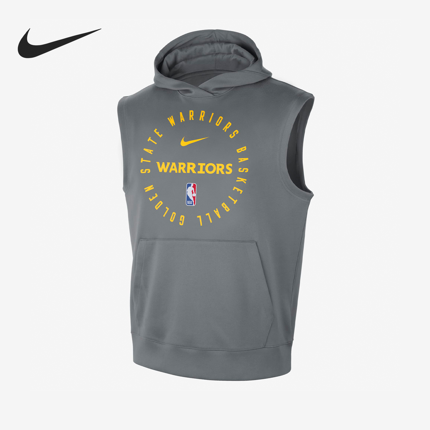 Nike/耐克官方正品时尚男士潮流连帽无袖卫衣套头衫HJ9169-084