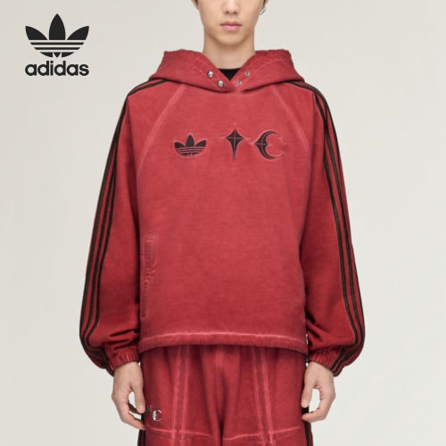 Adidas阿迪达斯正品THUG CLUB男连帽宽松运动卫衣/套头衫KF6586