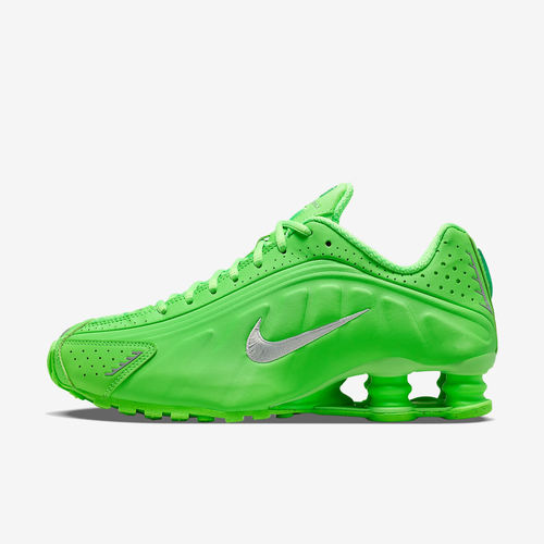 Nike耐克正品Shox R4女柔软舒适防滑耐磨低帮跑步鞋HV0839-398
