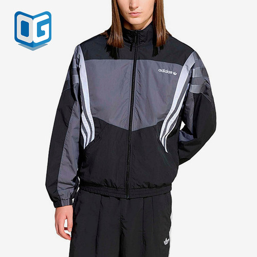 Adidas/阿迪达斯正品男士开衫常规长袖运动宽松外套KS8326