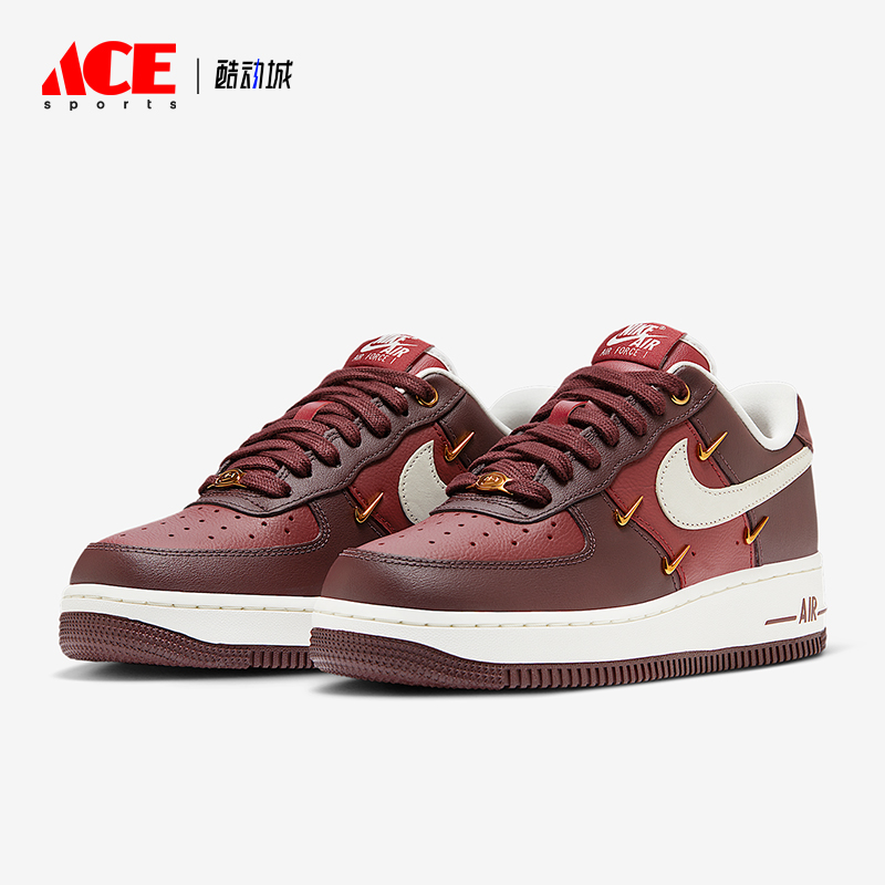 Nike/耐克正品Air Force 1女士轻盈皮革日常经典休闲鞋IR0485-611