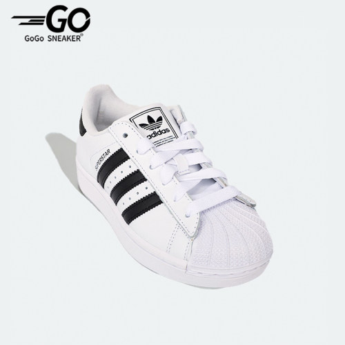 Adidas/阿迪达斯正品三叶草大童时尚低帮耐磨运动鞋JQ4098