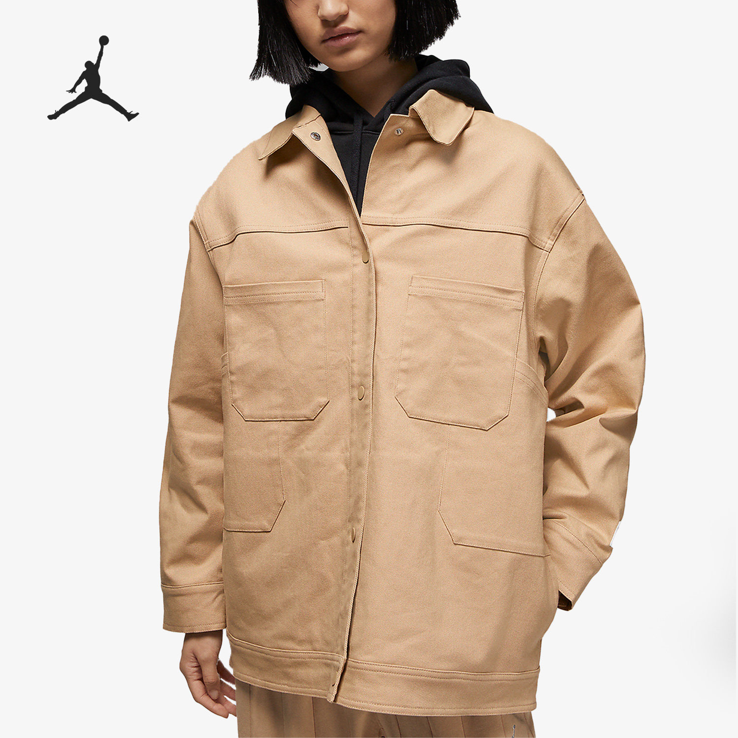 Nike/耐克正品春季新款女子时尚休闲运动夹克外套 DZ1378-254