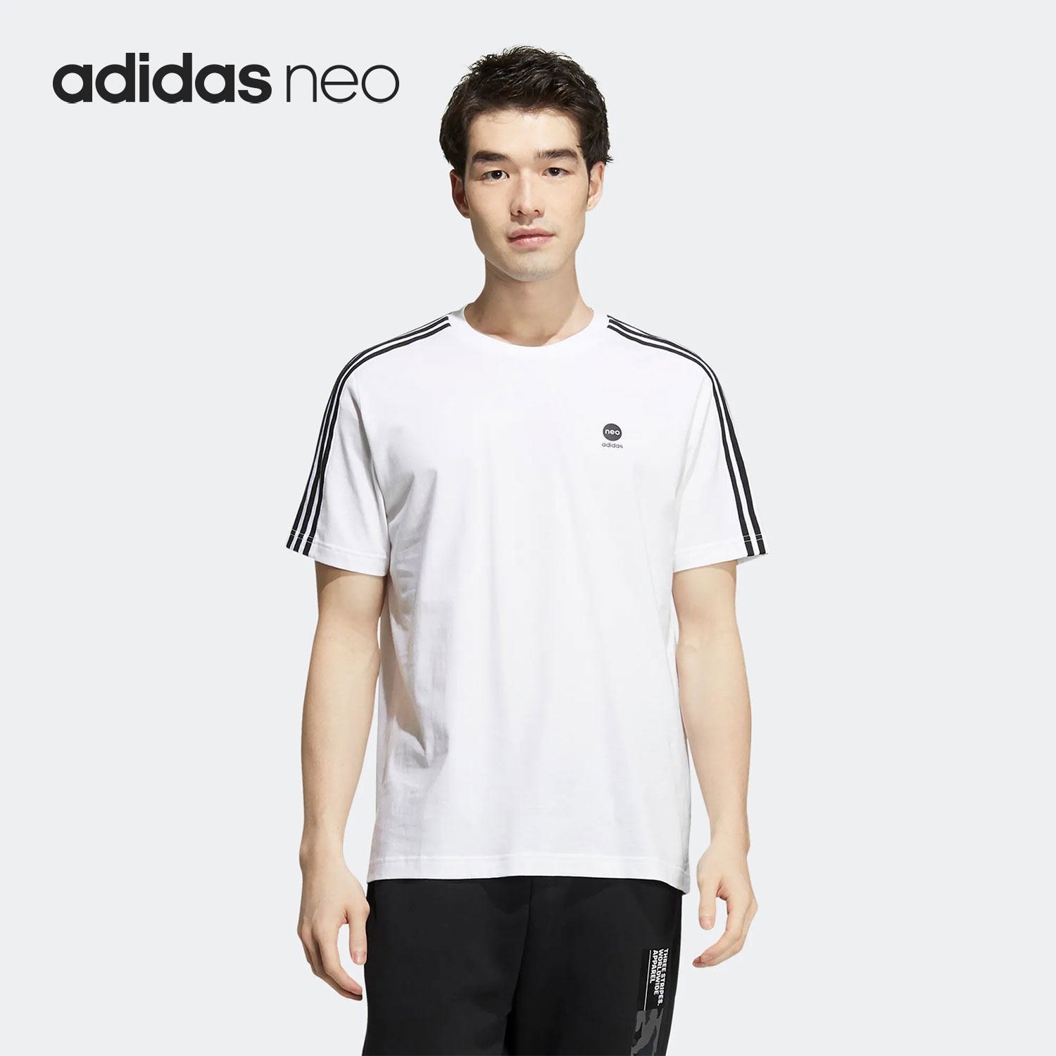Adidas/阿迪达斯正品NEO 夏季新款休闲男子运动短袖T恤HD4665,运动服/休闲服装,运动T恤,淘宝优惠券,粉丝福利购,淘宝优惠卷