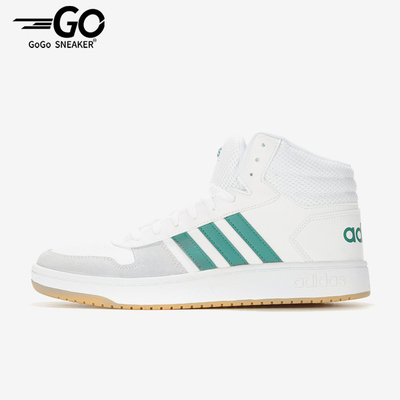 Adidas/阿迪达斯正品NEO男士系带轻便日常休闲时尚中帮板鞋EE7385