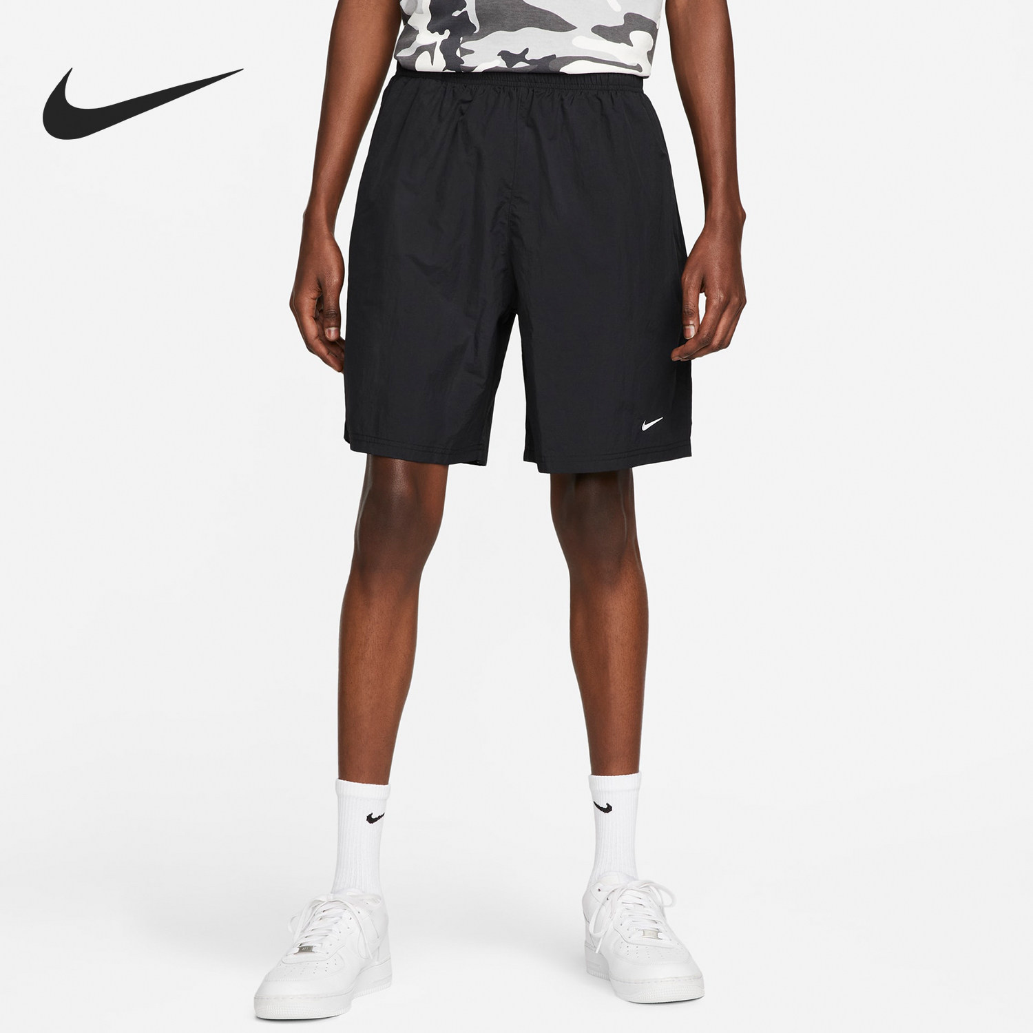 Nike/耐克正品夏季新款男士简约休闲透气运动短裤DX0749-010,运动服/休闲服装,运动中长裤／短裤,淘宝优惠券,粉丝福利购,淘宝优惠卷