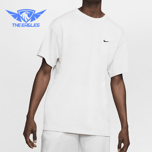 Nike/耐克正品夏季新款男士针织简约户外运动短袖DA0321-100