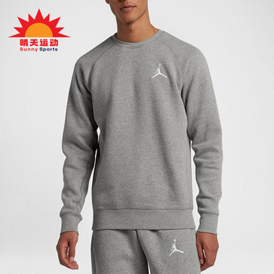 Nike/耐克正品JORDAN圆领休闲套头针织经典卫衣男卫衣CQ7760-063