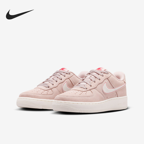 Nike/耐克正品Air Force 1 GS女子大童透气低帮运动鞋IB5688-600