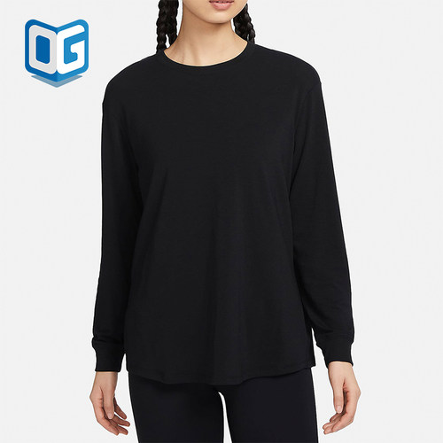 Nike/耐克正品新款女士圆领宽松休闲运动长袖T恤FN2818-010