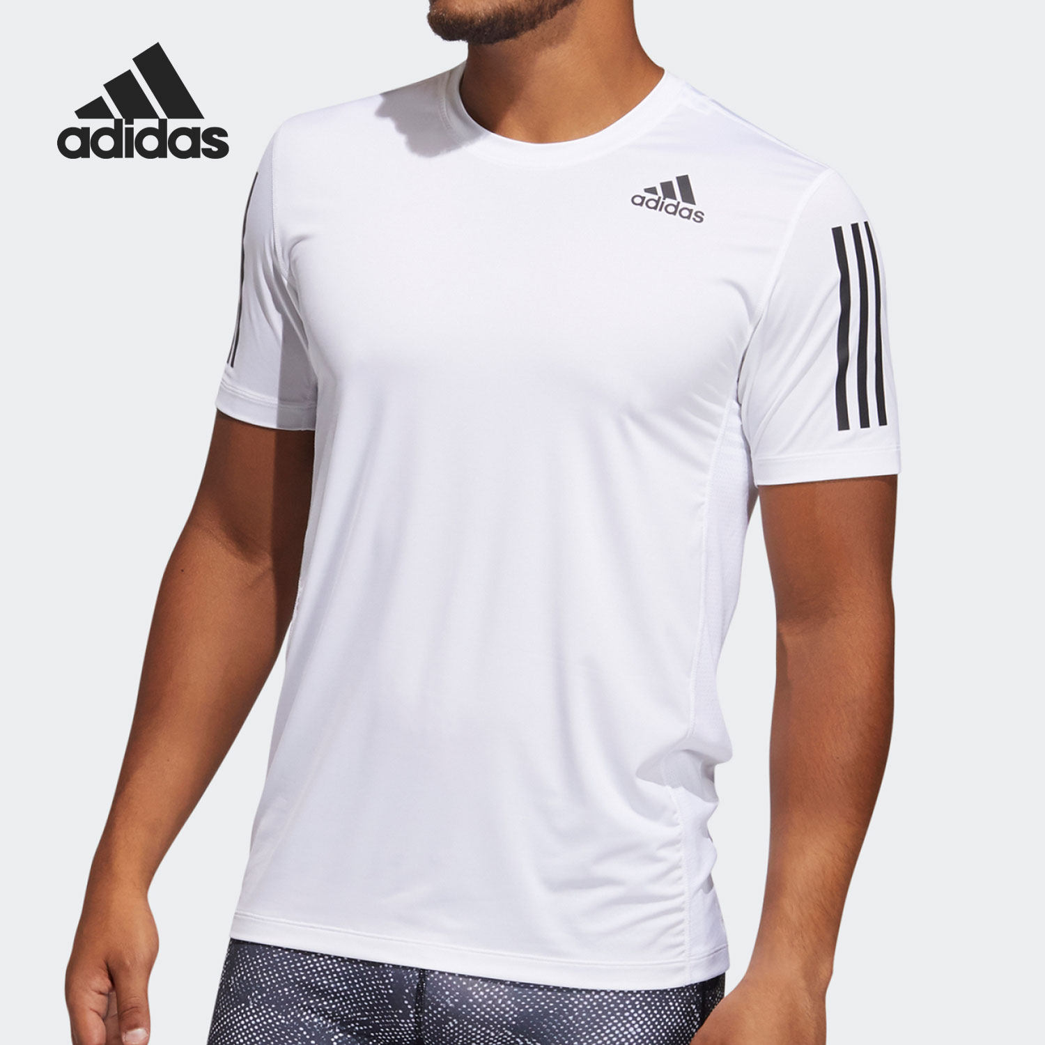 Adidas/阿迪达斯正品夏季新款男子运动圆领透气休闲T恤GM0509,运动服/休闲服装,运动T恤,淘宝优惠券,粉丝福利购,淘宝优惠卷