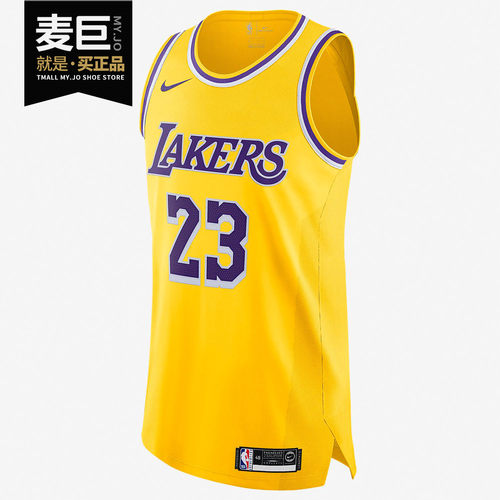 Nike/耐克正品洛杉矶湖人队NIKE NBA AUTHENTIC男子球衣 AA7265